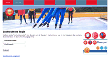 Tablet Screenshot of instructeurs.duosport.nl