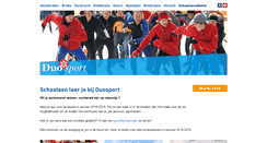 Desktop Screenshot of duosport.nl