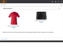 Tablet Screenshot of duosport.fi